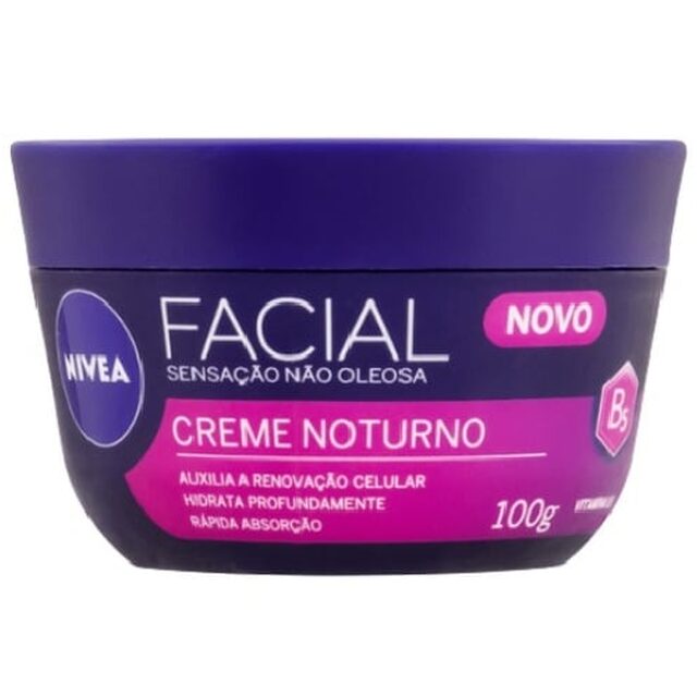 Creme Hidratante Facial Nivea Noturno 100g