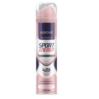 Desodorante Feminino Above Sport Energy aerossol com 150mL