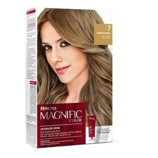 Coloração Permanente Amend Magnific Color nº 7 louro natural