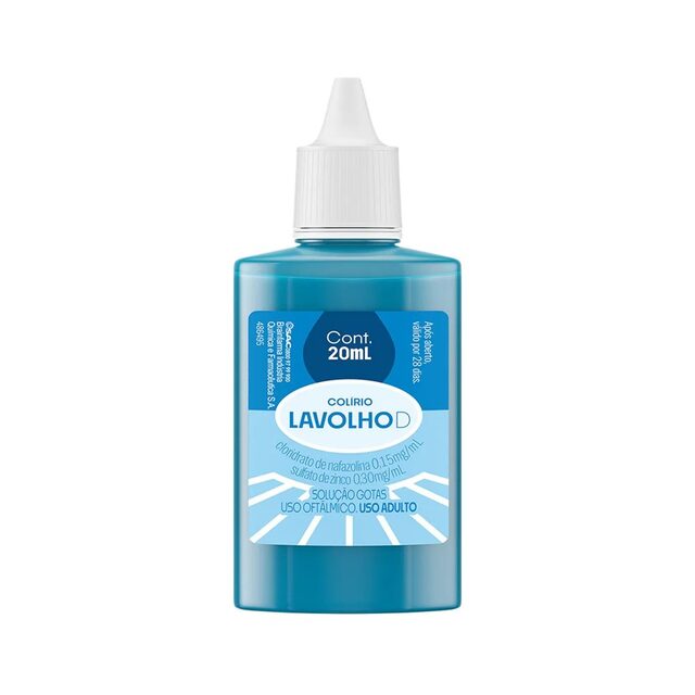 Colírio Lavolho D 0,15mg/mL Solução Oftálmica 20mL