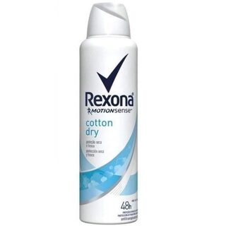Desodorante Antitranspirante Feminino Rexona Cotton Dry aerossol, 1 unidade com 150mL