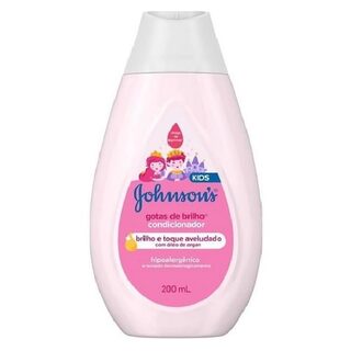 Condicionador Johnson's Kids Gotas de Brilho 200mL