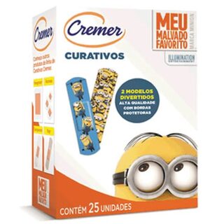Curativos Cremer Divertidos Minions com 25 unidades