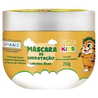 Máscara de Hidratação Muriel Kids Graacc Lisos, 250g