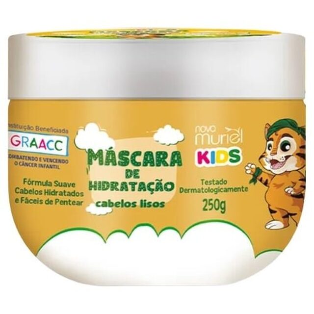 Máscara de Hidratação Muriel Kids Graacc Lisos, 250g
