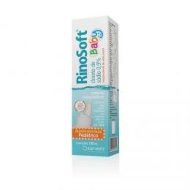 Rinosoft Baby, frasco spray com 100mL de solução nasal
