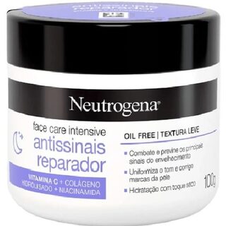 Hidratante Facial Neutrogena Face Care Intensive Antissinais Reparador 100g