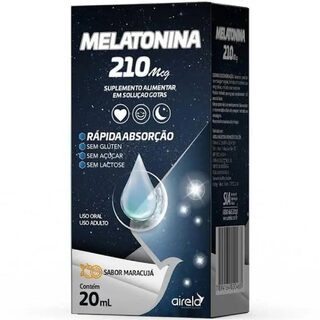 Suplemento Alimentar Melatonina 210mcg Sabor Maracujá 20ml