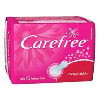 Protetor Diário Carefree Original com perfume, 15 unidades