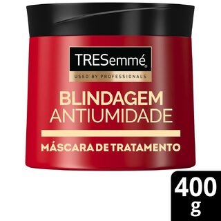 M谩scara de Tratamento TRESemm茅 Blindagem Antiumidade 400g