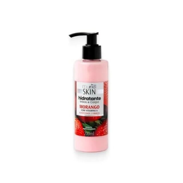 Hidratante Corporal Muriel Skin Morango 200ml