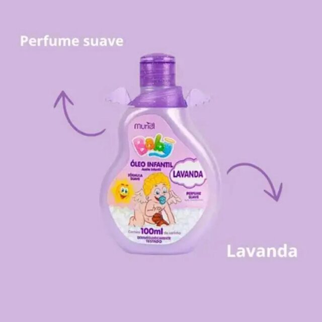 Óleo Corporal Muriel Baby Lavanda 100Ml