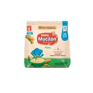 Cereal Infantil Mucilon Zero Adição de Açúcares milho, sachê com 360g