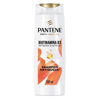 Shampoo Antiqueda Pantene Pro-V Miracles Biotinamina B3 Antiqueda & Nutrição 300ml