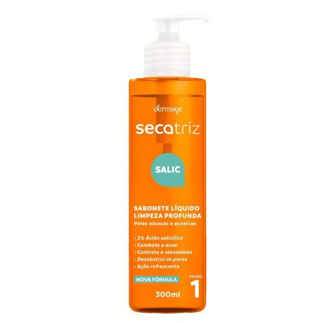 Sabonete Líquido Dermage Secatriz Salic 300mL