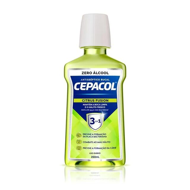 Enxaguante Bucal Cepacol Citrus Fusion, 250mL