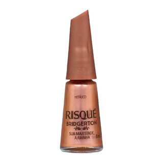 Esmalte Metálico Risqué Bridgerton Sua Majestade, a Rainha, 8mL