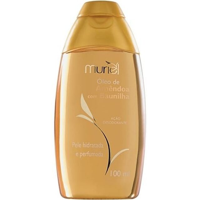 Óleo Corporal Muriel Amêndoas baunilha com 100mL