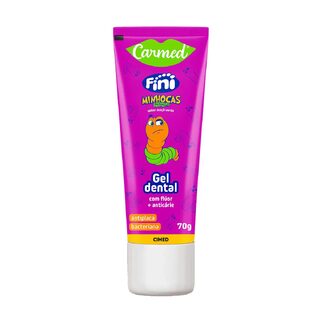 Gel Dental Carmed Fini Minhocas Azedinhas com Flúor 70g
