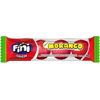 Chiclete Fini Morango Ácido, 14g