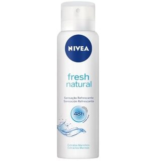 Desodorante Feminino Nivea Fresh Natural aerossol, 1 unidade com 150mL