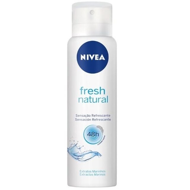 Desodorante Feminino Nivea Fresh Natural aerossol, 1 unidade com 150mL
