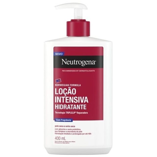 Hidratante Intensivo Neutrogena Norwegian com fragância, 1 unidade com 400mL
