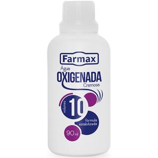 Água Oxigenada Cremosa Farmax 10 volumes com 90mL