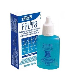 Colírio Teuto, frasco com 20mL