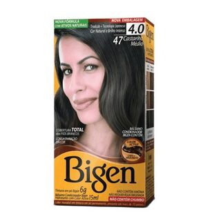 Tintura Bigen nº 4.0 castanho médio, 6g