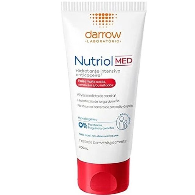 Loção Hidratante Corporal Darrow Nutriol Med bisnaga com 100mL