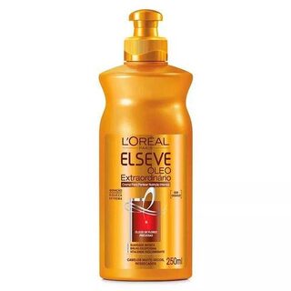 Creme de Pentear Elseve Óleo Extraordinário Nutrição Intensa, 250mL