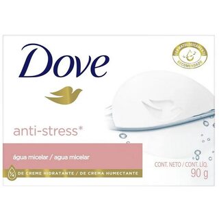 Sabonete Antistress Dove Micelar barra, 1 unidade com 90g