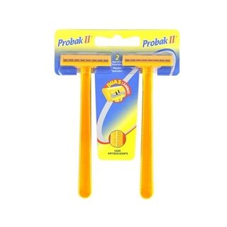 Aparelho para Barbear Probak II - 2 unidades