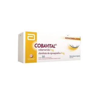 Cobavital 1mg + 4mg, caixa com 30 comprimidos