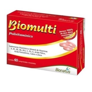 Biomulti caixa com 60 comprimidos
