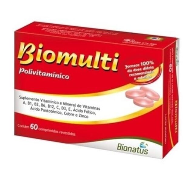 Biomulti caixa com 60 comprimidos