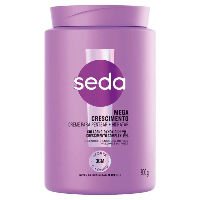 Creme para Pentear Seda Mega Crescimento, 900g