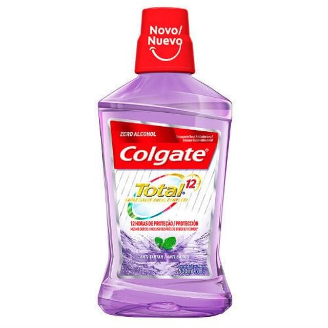Solução Bucal Colgate Total 12 Anti Tartar 500mL