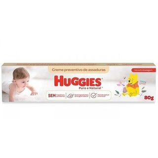 Creme Preventivo de Assaduras Huggies Puro e Natural Disney Baby 1 unidade com 80g