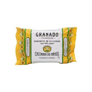 Sabonete de Glicerina Granado Terrapeutics castanha-do-brasil, barra com 90g