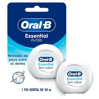 FIO DENTAL ORAL-B ESSENTIAL FLOSS 50M