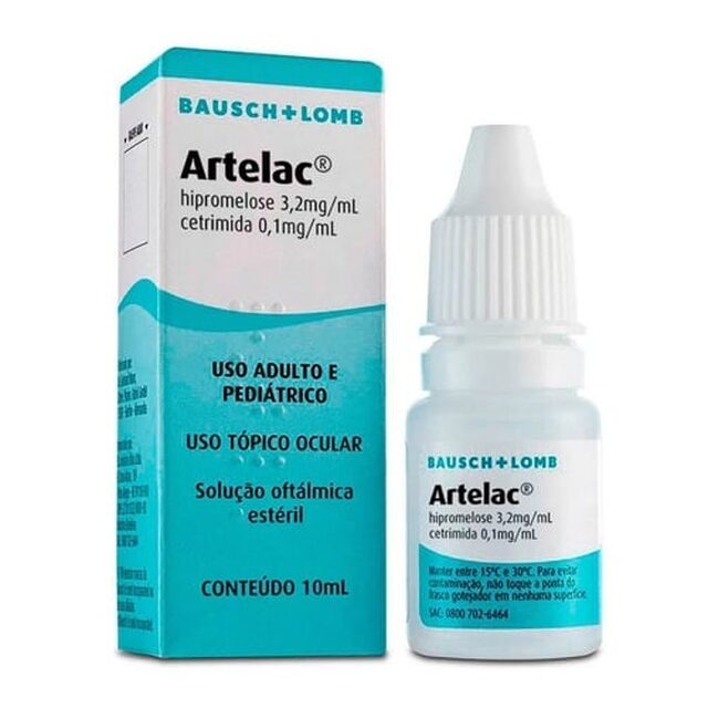 Artelac, frasco com 10mL de colírio