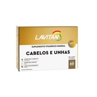 Lavitan Cabelos e Unhas 1 caixa com 60 cápsulas