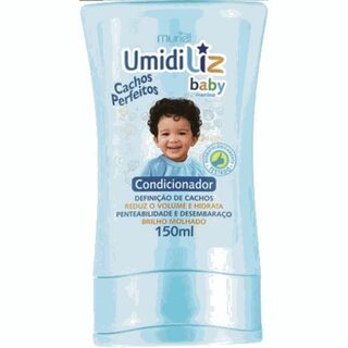 Condicionador Infantil Umidiliz Baby Muriel Azul, 150mL