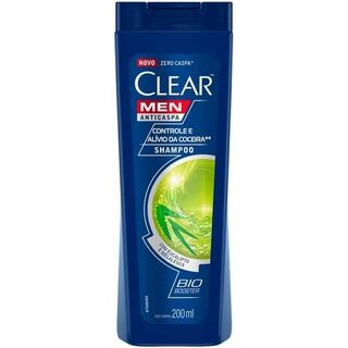 Shampoo Anticaspa Clear Men Controle da Coceira 200mL
