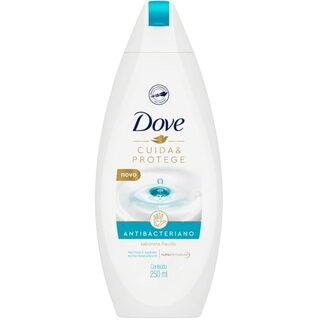 Sabonete Antibacteriano Dove Cuida & Protege líquido, 1 unidade com 250mL
