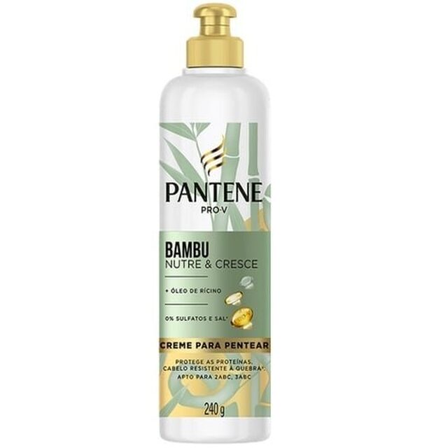 Creme para Pentear Pantene Pro-V Bambu Nutre e Cresce 240g
