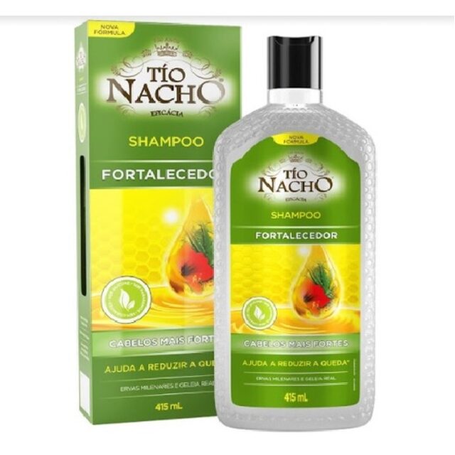 Shampoo Tío Nacho Fortalecedor Ervas Milenares 415mL