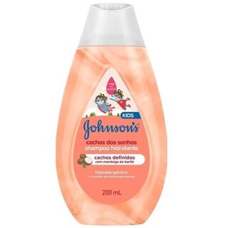 Shampoo Hidratante Johnson’s Kids Cachos dos Sonhos 200mL